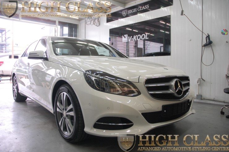 벤츠 E클래스 E220 의 현명한 선택 창원썬팅 브이쿨 전문대리점에서 