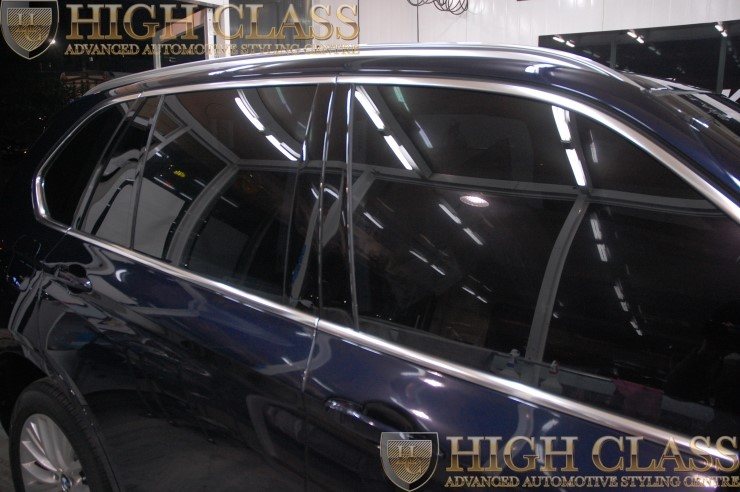 BMW X5 앞범퍼 PPF + 3M 썬팅 + 아톰골드 S200 블랙박스 + 하이패스 행복단말기 장착은 창원 하이클라스로  