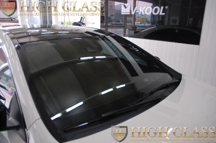 벤츠 CLA200 CDI 프리미엄 썬팅 브이쿨썬팅 시공은 전문대리점 창원 하이클라스에서  