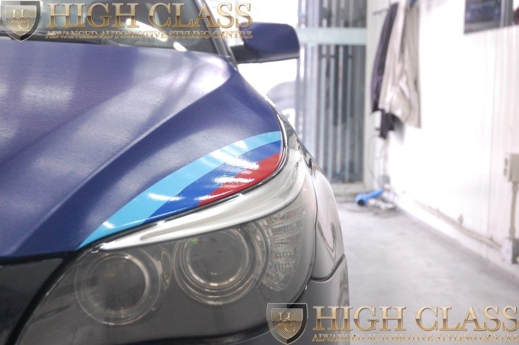 CFC/카스킨 전문점 창원 하이클라스에서 BMW M5 라인데칼 했어요