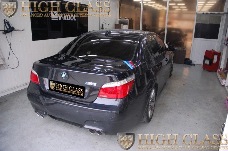 CFC/카스킨 전문점 창원 하이클라스에서 BMW M5 라인데칼 했어요