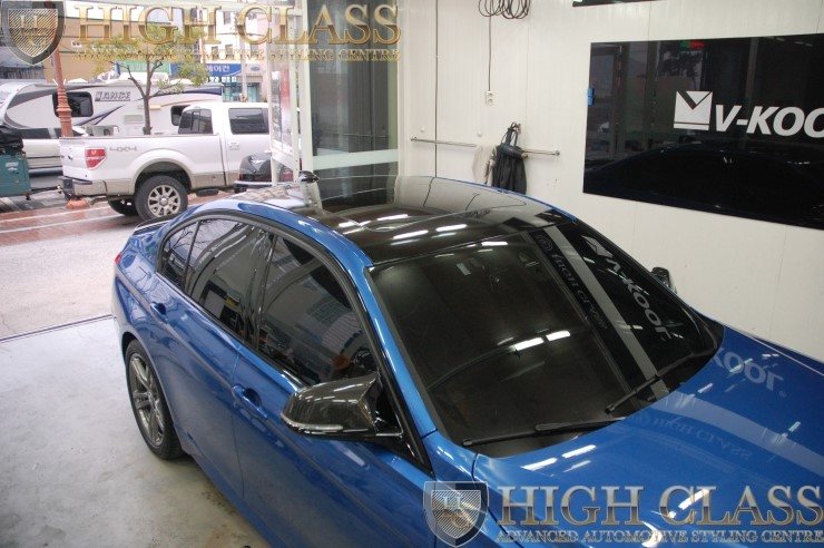 BMW 320d 루프스킨 + PPF 생활보호 패키지 + PPF 스모그라이트필름 [창원 하이클라스]