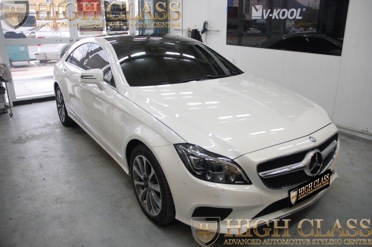 창원 루프스킨 벤츠 CLS 250d 의 시공 전 후 모습 비교해보세요 