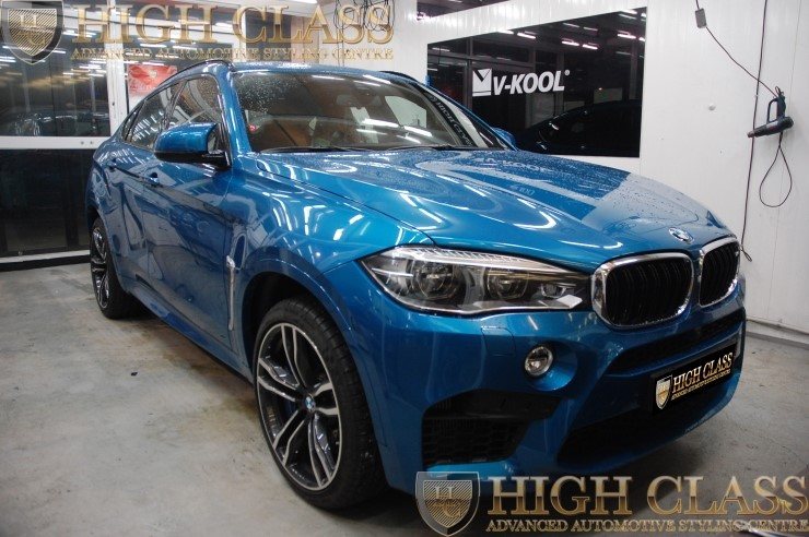 BMW X6M 창원 브이쿨썬팅 + 아이나비 QXD950 view + PPF 생활보호패키지 + PPF 라이트필름