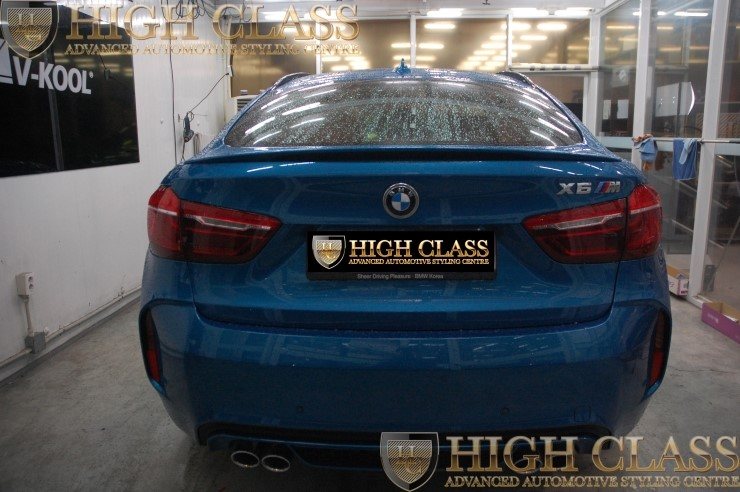 BMW X6M 창원 브이쿨썬팅 + 아이나비 QXD950 view + PPF 생활보호패키지 + PPF 라이트필름
