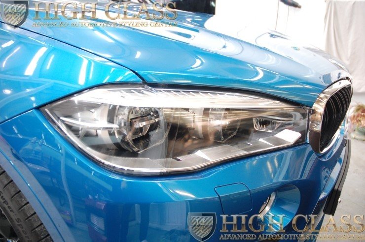 BMW X6M 창원 브이쿨썬팅 + 아이나비 QXD950 view + PPF 생활보호패키지 + PPF 라이트필름