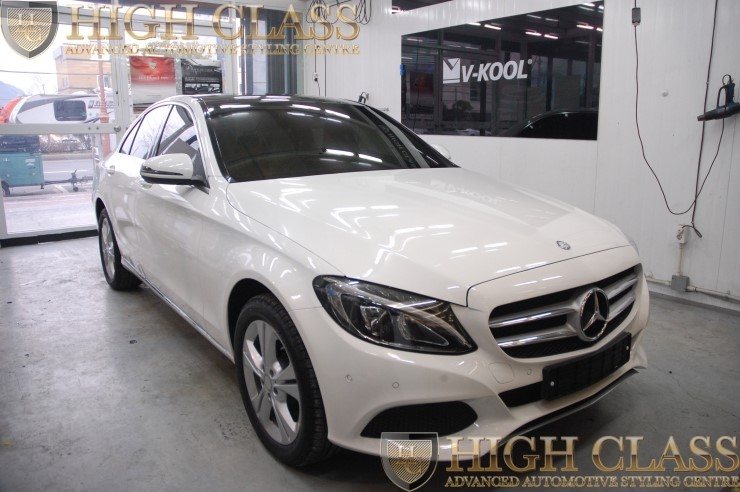 창원 하이클라스에서 벤츠 C220d 루프스킨 작업했어요 