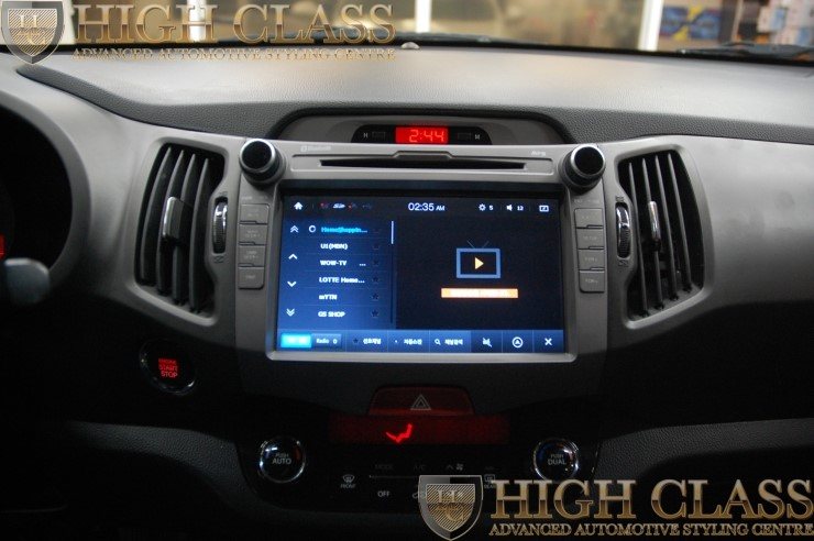 준중형 SUV 스포티지R 아이나비 3D 공식인증 맵 적용 네비 현대웰슨 W7 650i + 후방카메라 [창원 하이클라스]