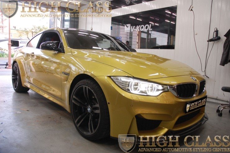 창원 하이클라스에서 BMW M4 아이나비 QXD950 view + 하이패스 단말기 IPASS 장착했어요