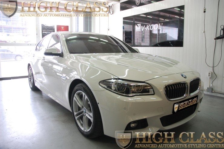 BMW 530d 창원썬팅 잘하는곳 하이클라스에서 브이쿨 썬팅 전면 X 25 시공