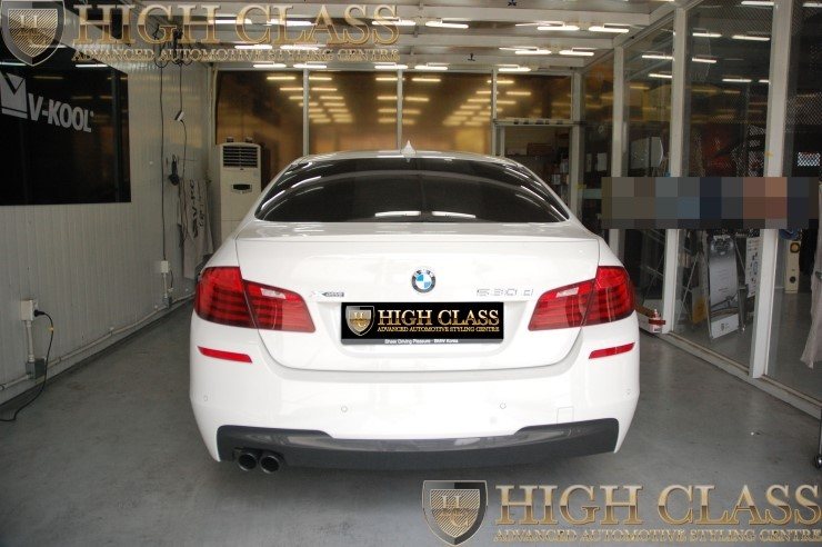 BMW 530d 창원썬팅 잘하는곳 하이클라스에서 브이쿨 썬팅 전면 X 25 시공