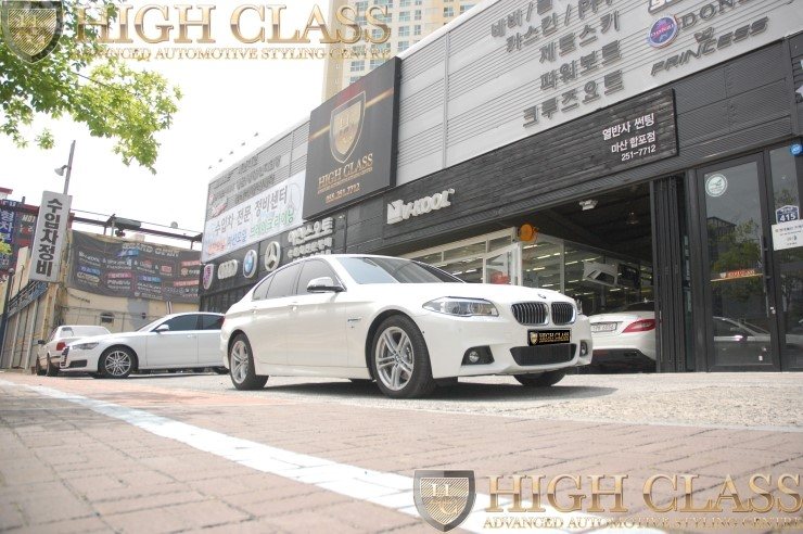 BMW 530d 창원썬팅 잘하는곳 하이클라스에서 브이쿨 썬팅 전면 X 25 시공