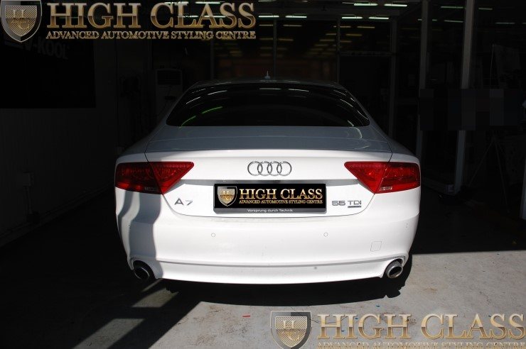 아이나비 X1 큐브 네비매립은 창원 하이클라스에서 [아우디 A7 55TDI]