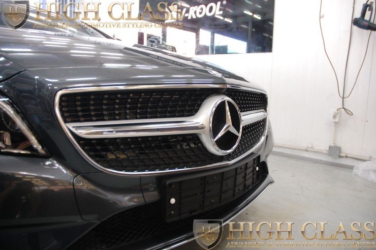 벤츠 CLS250d 브이쿨 프로모션 적용 창원 썬팅 시공 + CLS 다이아몬드 그릴 장착