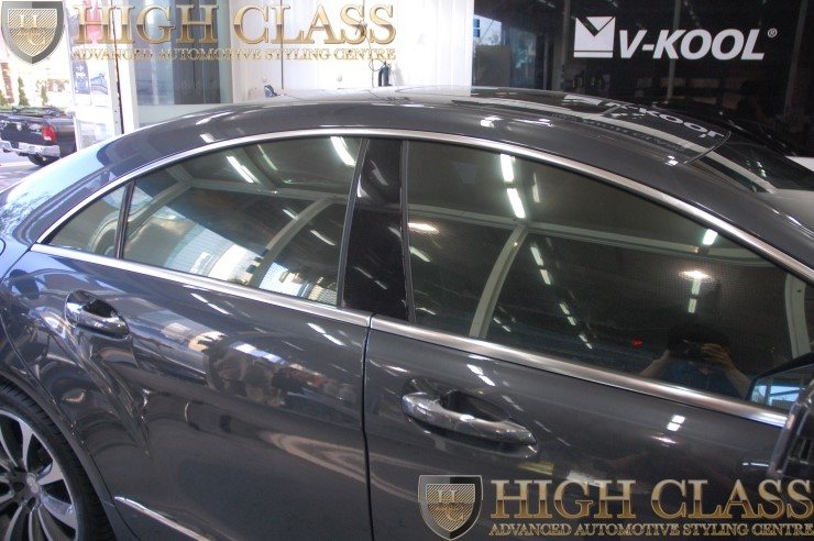 벤츠 CLS250d 브이쿨 프로모션 적용 창원 썬팅 시공 + CLS 다이아몬드 그릴 장착