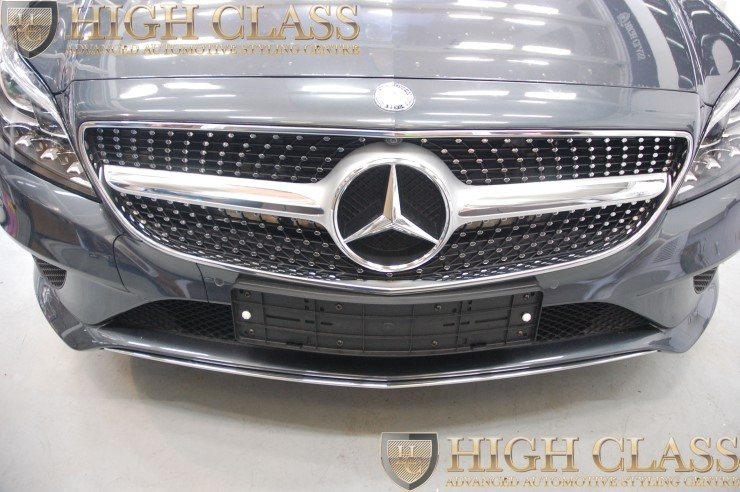벤츠 CLS250d 브이쿨 프로모션 적용 창원 썬팅 시공 + CLS 다이아몬드 그릴 장착