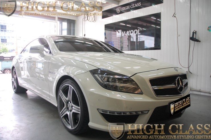 벤츠 CLS 63 AMG 창원 PPF 생활보호패키지 하이클라스에서 시공했어요 