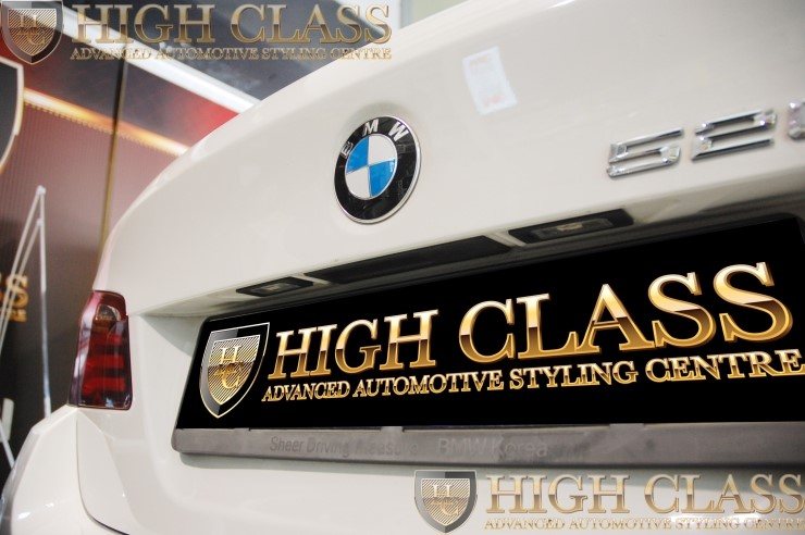 BMW 520d 순정형 후방카메라 창원 하이클라스에서 장착했어요