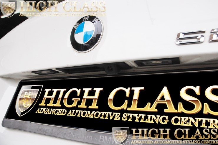 BMW 520d 순정형 후방카메라 창원 하이클라스에서 장착했어요