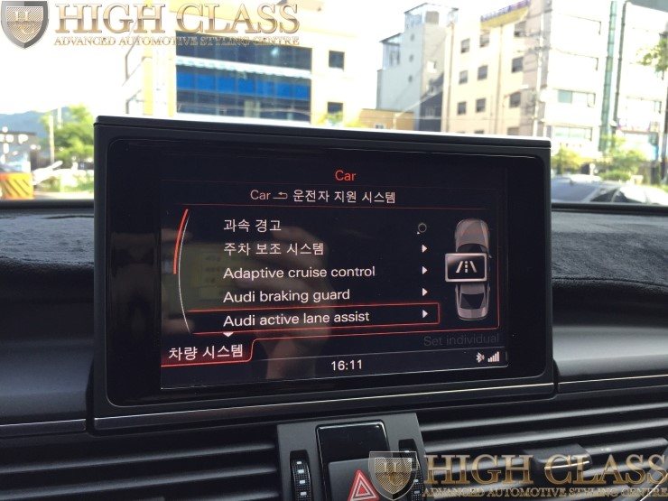 아우디 A6 순정 레인어시스트 [창원 하이클라스]