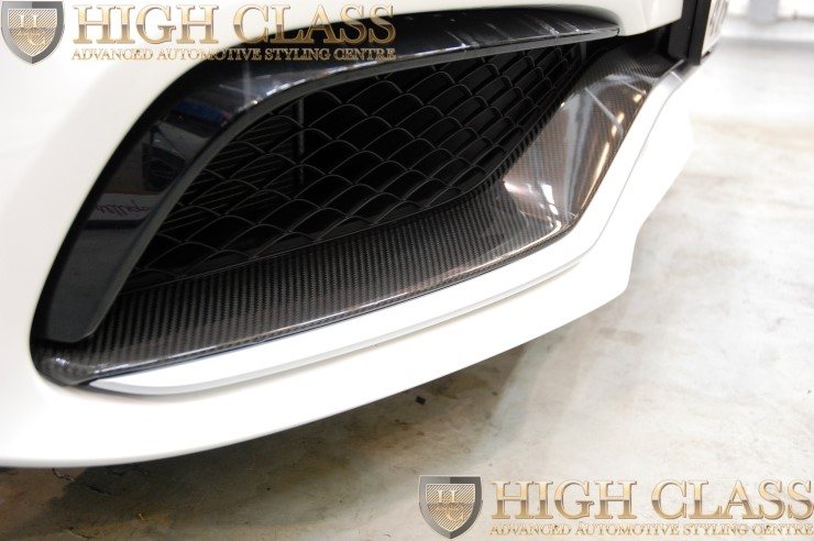 벤츠 C63 AMG 본넷PPF + 앞범퍼PPF + 사이드스커트 카본 PPF [창원하이클라스]