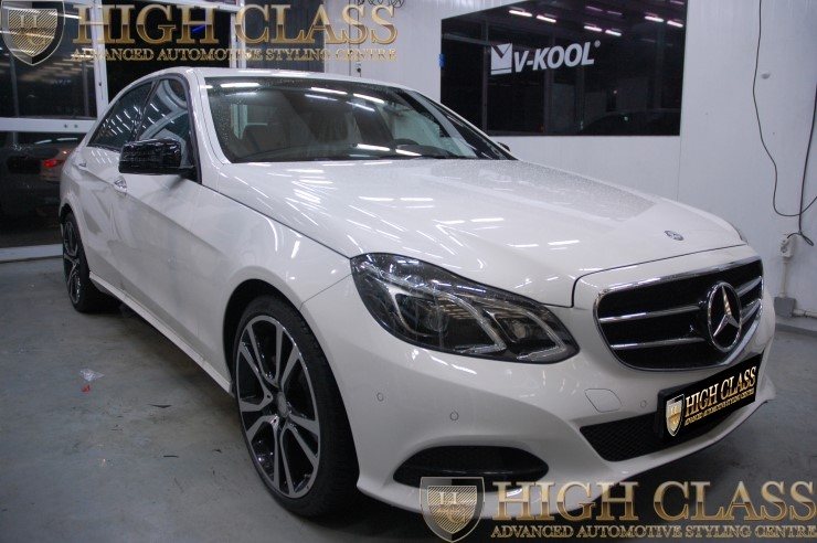 벤츠 E클래스 E220 창원 하이클라스에서 브이쿨썬팅 / 아톰골드 S200 장착했어요 