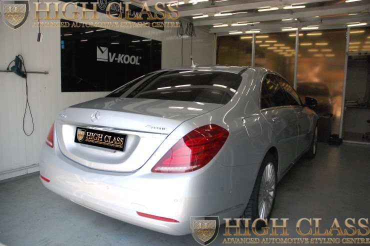 벤츠 S350d S클래스 썬팅계의 명품 브이쿨 썬팅 + 스마트한 블랙박스 아이나비 QXD950 view + 블랙박스 보조배터리 에코파워팩 [창원 하이클라스] 