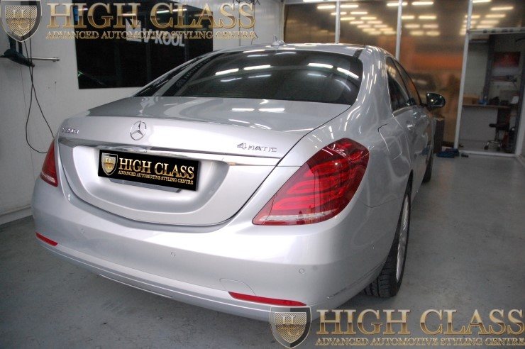 벤츠 S350d S클래스 썬팅계의 명품 브이쿨 썬팅 + 스마트한 블랙박스 아이나비 QXD950 view + 블랙박스 보조배터리 에코파워팩 [창원 하이클라스] 