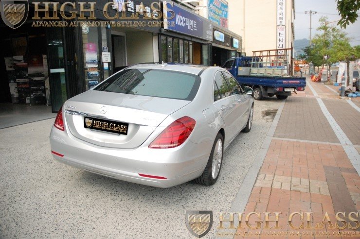 벤츠 S350d S클래스 썬팅계의 명품 브이쿨 썬팅 + 스마트한 블랙박스 아이나비 QXD950 view + 블랙박스 보조배터리 에코파워팩 [창원 하이클라스] 
