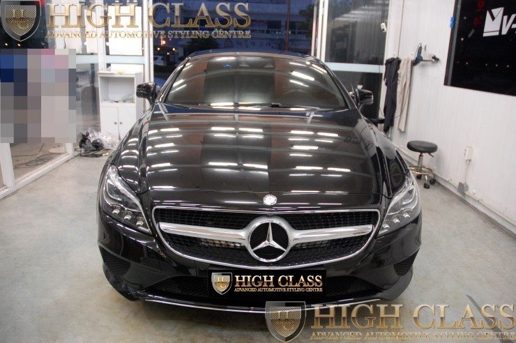 창원 자동차 튜닝 전문점/ 벤츠 뉴 CLS 250 브이쿨썬팅 + 아톰골드 S200 블랙박스