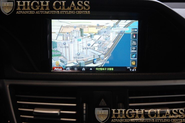 창원네비매립 벤츠 E300 아이머큐리 A클래스 CSS3 네비게이션 