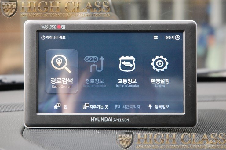 볼보 S60 창원 네비게이션 매립 전문점에서 현대웰슨 W7-350i/ 후방카메라/ 블랙박스 장착 