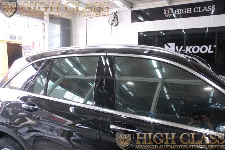 자동차 썬팅 고민해결 벤츠 GLC 220d 브이쿨 시공 !! 