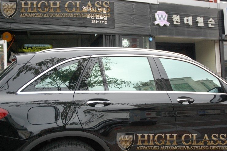 자동차 썬팅 고민해결 벤츠 GLC 220d 브이쿨 시공 !! 