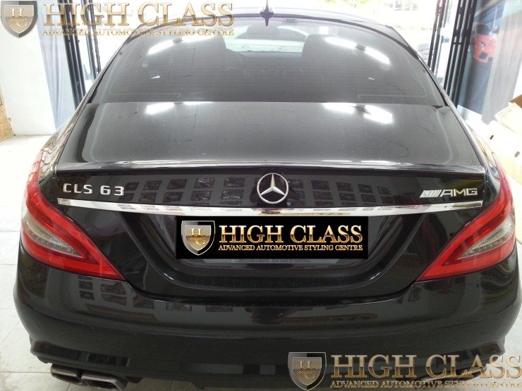 수입차 랩핑 벤츠 CLS 63 AMG 맡길 수 있는 창원 카스킨 전문점 