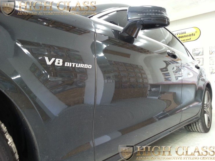 수입차 랩핑 벤츠 CLS 63 AMG 맡길 수 있는 창원 카스킨 전문점 