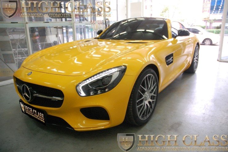 자동차랩핑 가격 부터 퀄리티까지 벤츠 AMG GT 스포츠카도 믿고 맡겨요 
