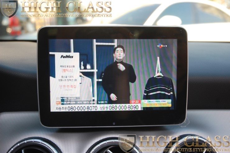 창원 네비게이션 벤츠 CLA250에 아틀란 3D맵이 탑재된 전용네비 매립해주세요 