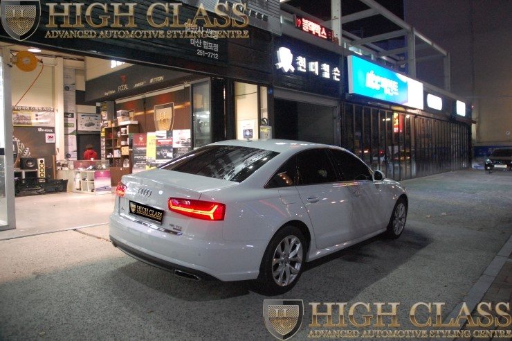 창원네비매립 뉴아우디A6 순정 대신 수입차전용 네비게이션 아틀란 3D맵  탑재 CSS3 추천