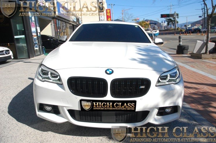 자동차 부분 랩핑 BMW 사이드미러 잘하는 곳에서 520d 드레스업 했어요 