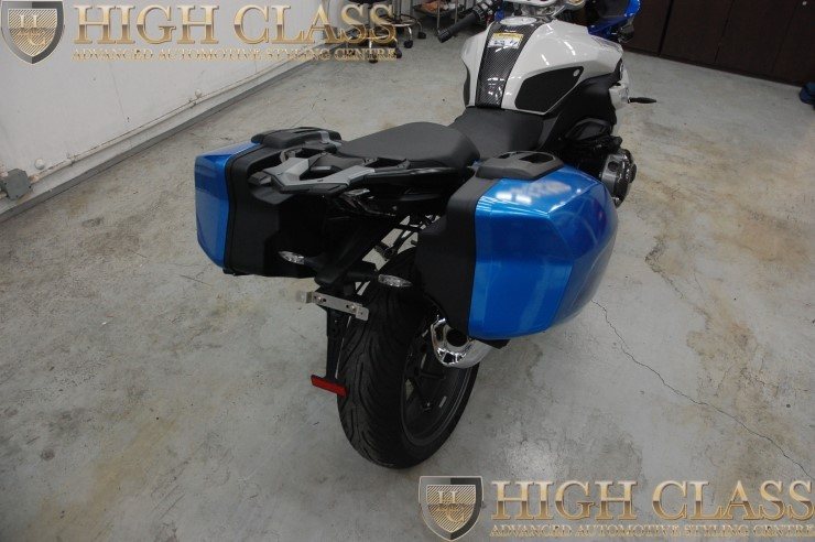 BMW 바이크 부분 랩핑 R1200RS 창원 카스킨 전문점에선 안되는게 없네요