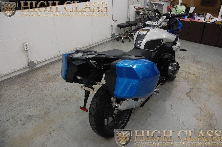 BMW 바이크 부분 랩핑 R1200RS 창원 카스킨 전문점에선 안되는게 없네요