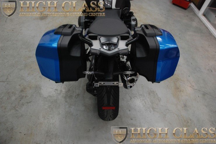 BMW 바이크 부분 랩핑 R1200RS 창원 카스킨 전문점에선 안되는게 없네요