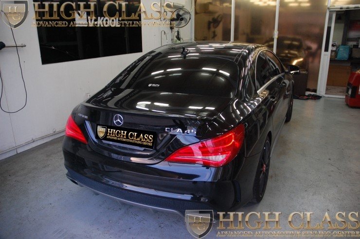 창원 카스킨 전문점에서 차량 전체 랩핑 한 벤츠 CLA45 AMG 전문점의 퀄리티는 이런것 !!