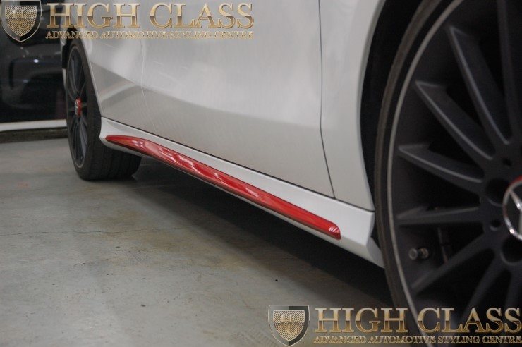 창원 카스킨 전문점에서 차량 전체 랩핑 한 벤츠 CLA45 AMG 전문점의 퀄리티는 이런것 !!