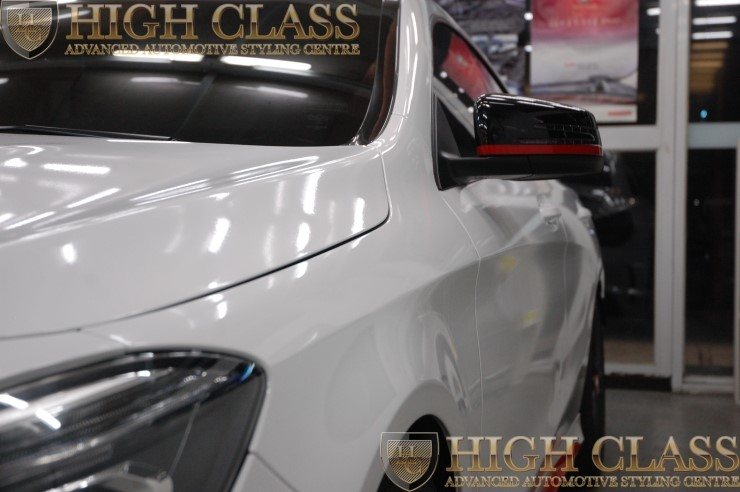 창원 카스킨 전문점에서 차량 전체 랩핑 한 벤츠 CLA45 AMG 전문점의 퀄리티는 이런것 !!