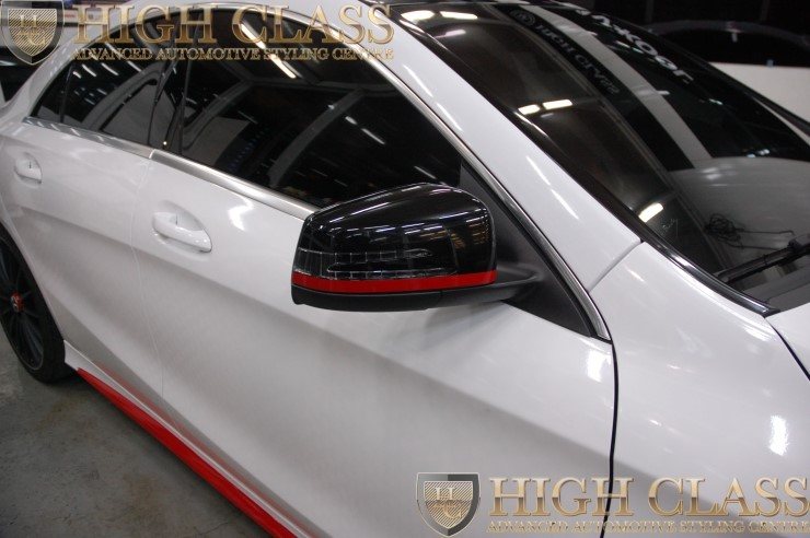 창원 카스킨 전문점에서 차량 전체 랩핑 한 벤츠 CLA45 AMG 전문점의 퀄리티는 이런것 !!