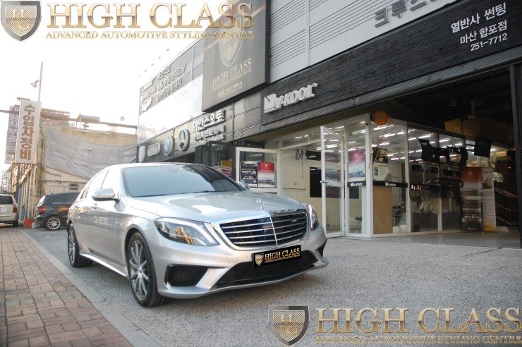 마산 창원 썬팅 잘하는곳 수입차에 추천하는 브이쿨 벤츠 S63 AMG 딱이네~ 