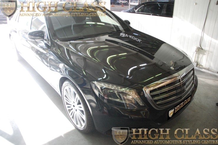 창원 열차단 썬팅 전문점에 벤츠 마이바흐 S500 브이쿨 시공한 이유는? 