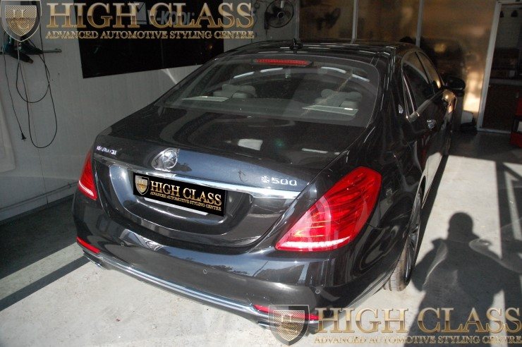 창원 열차단 썬팅 전문점에 벤츠 마이바흐 S500 브이쿨 시공한 이유는? 